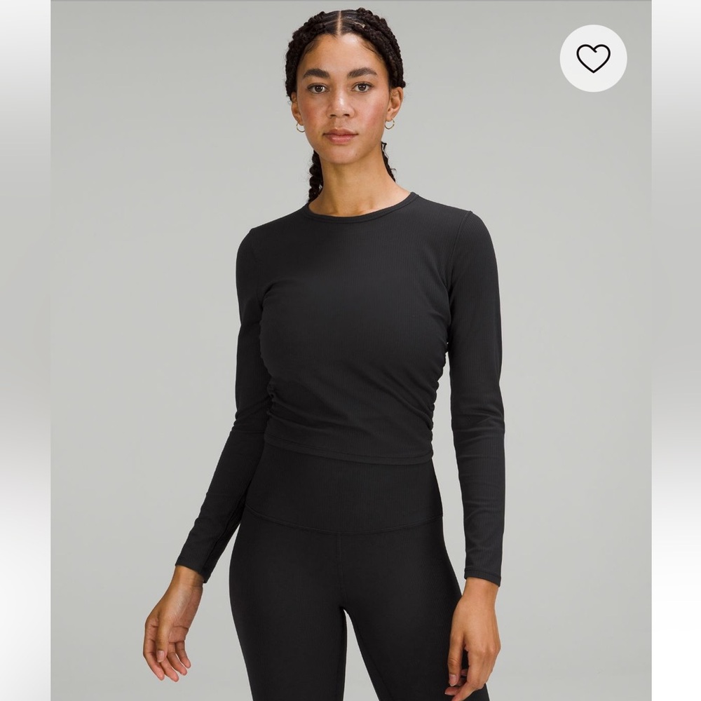 NWT Lululemon All it Takes Ribbed Nulu long sleeve